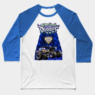 The Blue Fire Jam Baseball T-Shirt